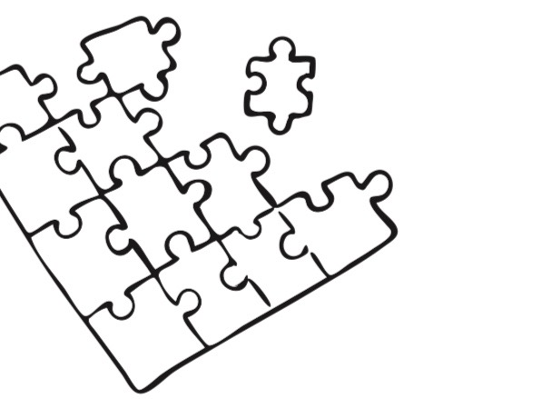 Puzzel het model